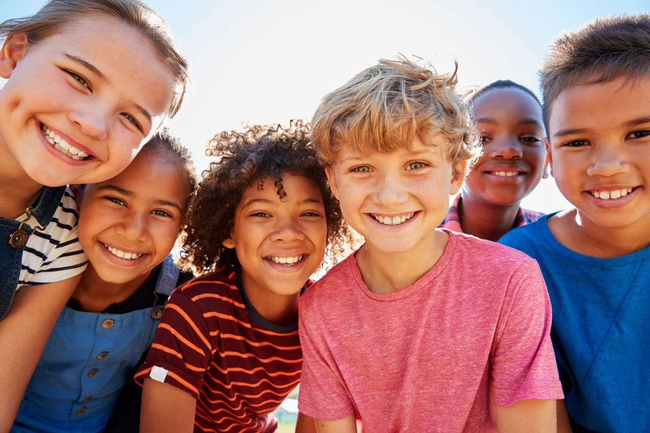 Smiling South African Learners Gaining Academic Confidence